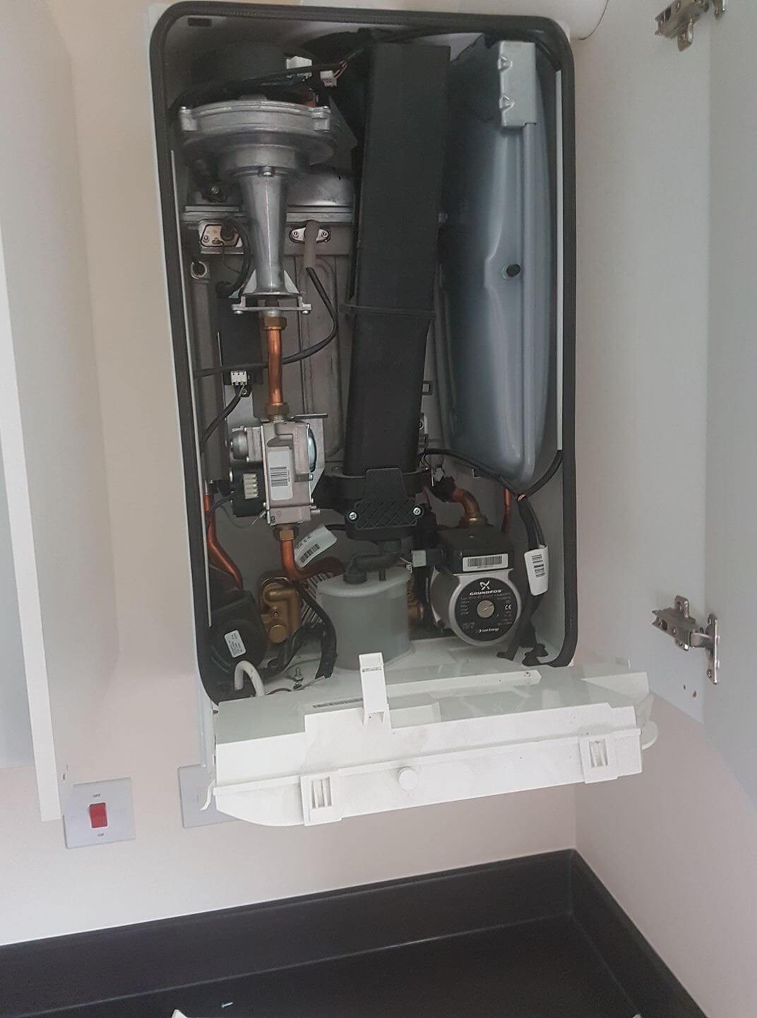 boiler servicing in hull 6